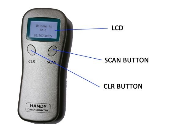 Multifunction Portable Card Counter CM-1